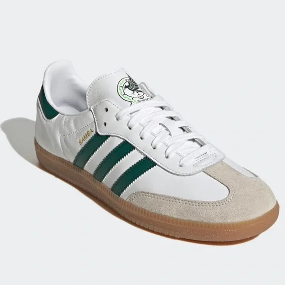 adidas Samba x Mexico White/ College Green - HQ7036 -SAME DAY SHIPPING